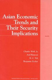 Cover of: Asian Economic Trends and Their Security Implications