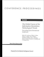 Cover of: The Global Course of the Information Revolution: Technological Trends, Proceedings of an International Conference