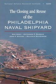 Cover of: The Closing and Reuse of the Philadelphia Naval Shipyard