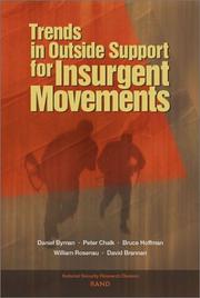 Cover of: Trends In Outside Support For Insurgent Movements