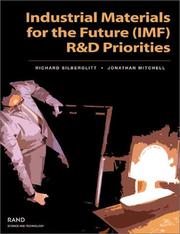 Cover of: Industrial materials for the future (IMF): R&D priorities