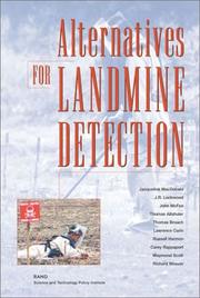 Cover of: Alternatives for Landmine Detection by Jacqueline A. MacDonald