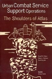 Cover of: Urban Combat Service Support Operations: The Shoulders of Atlas