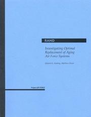Cover of: Investigating Optimal Replacement of Aging Air Force Systems
