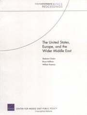 Cover of: The United States, Europe, and the Wider Middle East