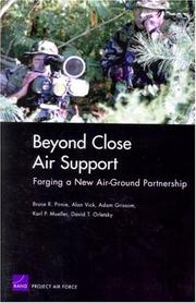 Cover of: Beyond Close Air Support by Bruce R. Pirnie