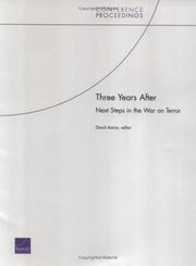 Cover of: Three Years After: Next Steps in the War on Terror