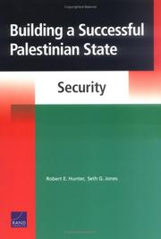 Cover of: Building a successful Palestinian state: security