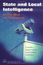 Cover of: State and local intelligence in the war on terrorism