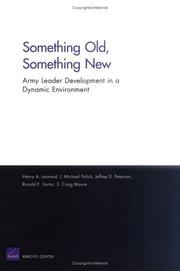 Cover of: Something Old, Something New by Henry Leonard