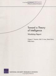 Cover of: Toward a Theory of Intelligence | Gregory F. Treverton