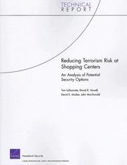 Cover of: Reducing Terrorism Risk at Shopping Centers by Tom Latourette