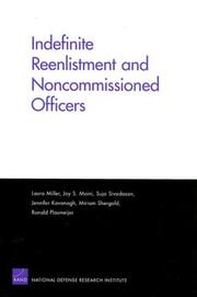 Cover of: Indefinite Reenlistment and Noncommissioned Officers