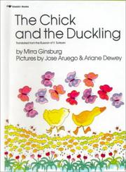 The Chick and the Duckling by Mirra Ginsburg Houghton Mifflin Reading Grade 1 Big Book Plus Series by Mirra Ginsburg