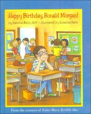 Cover of: Happy Birthday, Ronald Morgan! by Patricia Reilly Giff