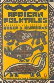 Cover of: African Folktales by Roger D. Abrahams