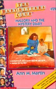 Cover of: Mallory and the mystery diary