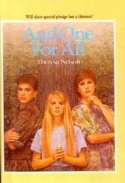 Cover of: And One for All | Theresa Nelson
