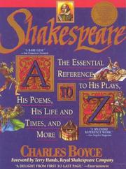 Cover of: Shakespeare A to Z by 