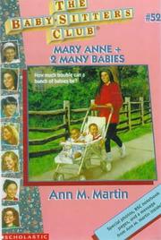 Cover of: Mary Anne + 2 Many Babies (Baby-Sitters Club) by 