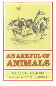 Cover of: An Arkful of Animals
