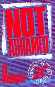 Cover of: Not Ashamed: 28 Devotionals for Christian Teens