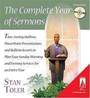Cover of: The Complete Year Of Sermons by Stan Toler
