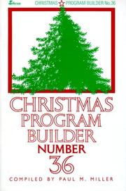 Christmas Program by Paul Miller