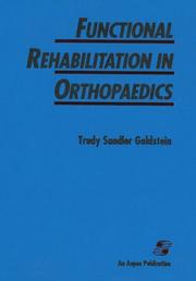 Cover of: Functional rehabilitation in orthopaedics