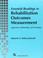 Cover of: Essential readings in rehabilitation outcomes measurement