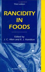 Cover of: Rancidity in Foods by R. J. Hamilton, John C. Allen