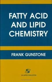 Cover of: Fatty Acid and Lipid Chemistry by Frank Denby Gunstone