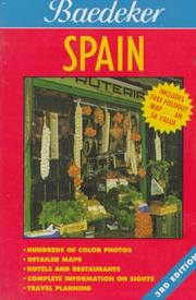 Cover of: Baedeker Spain (Baedeker's Spain) by Jarrold Baedeker