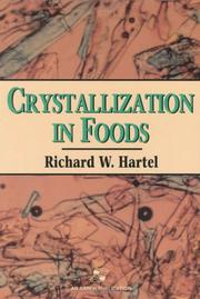 Cover of: Crystallization in Foods