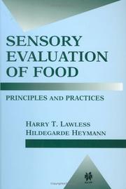 Cover of: Sensory Evaluation of Food: Principles and Practices (Food Science Texts Series)