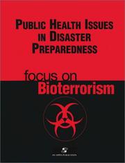 Cover of: Public Health Issues in Disaster Preparedness by Aspen Pub, Lloyd F. Novick, John S. Marr, Aspen Pub