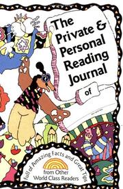 Cover of: Private and Personal Reading Journal