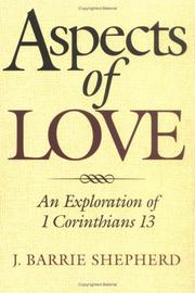 Cover of: Aspects of love by J. Barrie Shepherd