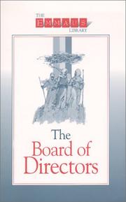 Cover of: The Board of Directors (Emmaus Library)