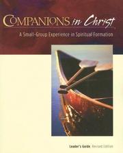 Cover of: Companions in Christ: A Small-Group Experience in Spiritual Formation (Companions in Christ)