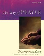 Cover of: The Way of Prayer Leaders Guide (Companions in Christ)