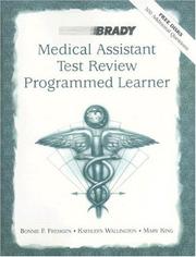 Cover of: Medical assistant test review programmed learner