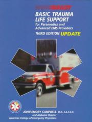 Cover of: Basic Trauma Life Support for Paramedics and Advanced EMS Providers, Update