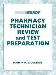 Cover of: Pharmacy Technician Review and Test Preparation (Brady) | 