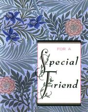 Cover of: For a special friend.