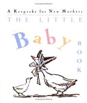 Cover of: The little baby book.