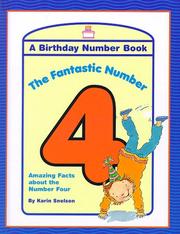 Cover of: The Fantastic Number 4: A Birthday Number Book