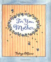 Cover of: For you, mother