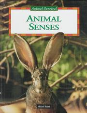 Cover of: Animal senses