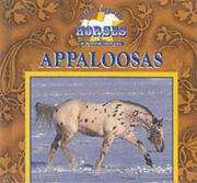 Cover of: Appaloosas
